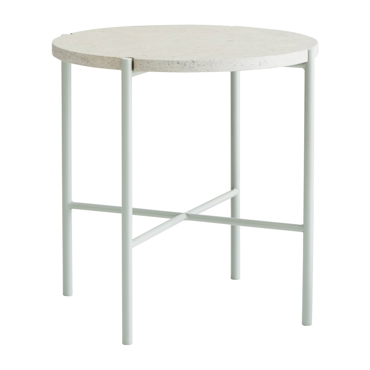 Table d'appoint Aplaryd Ø45 cm Calcaire