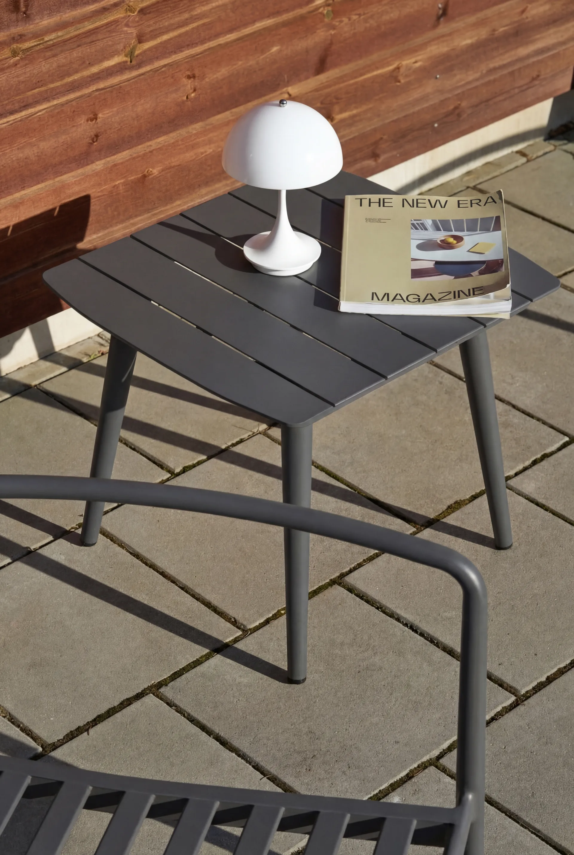 Table d'appoint Marsala, Anthracite, 55x50 cm 1898