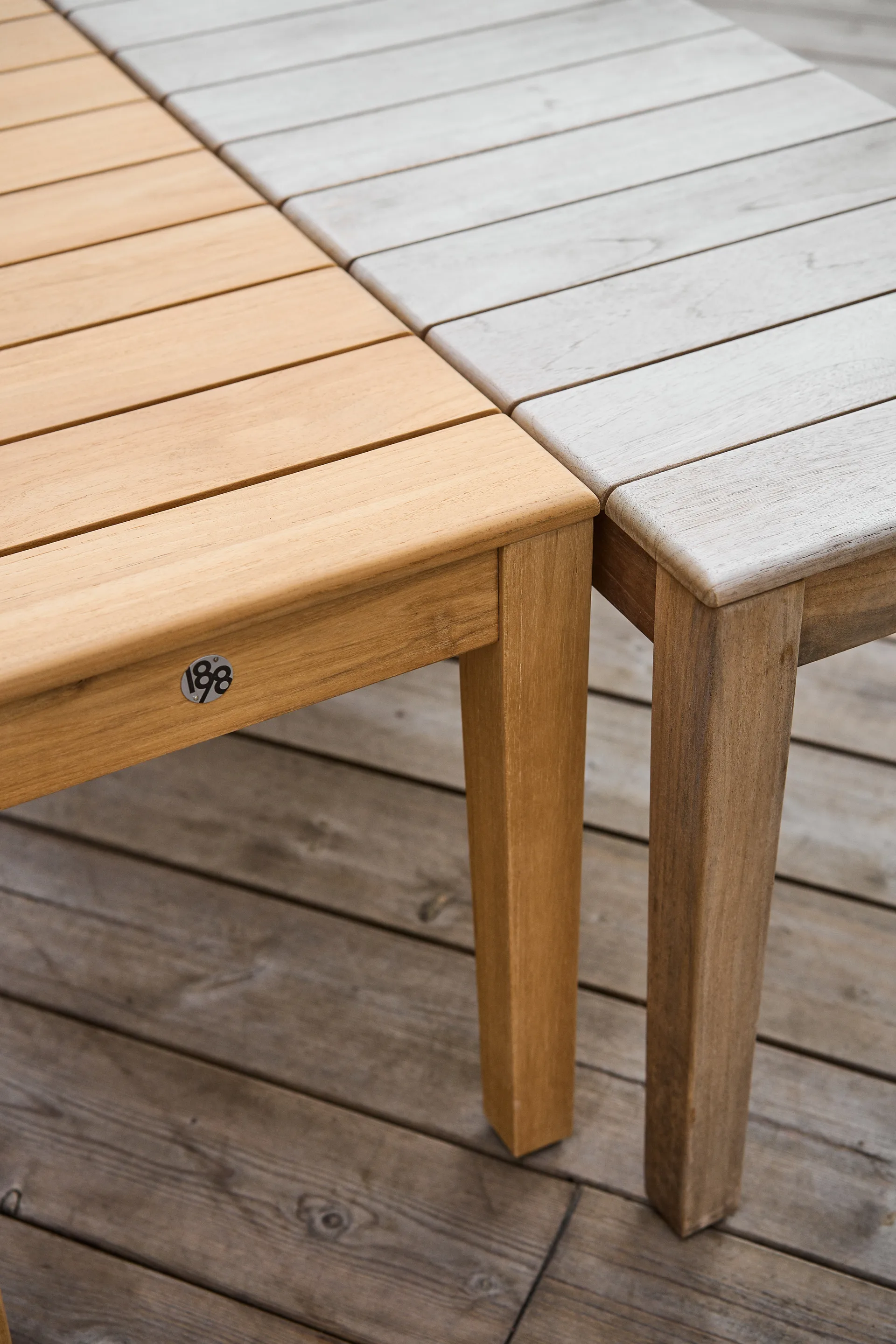 Table d'appoint Sköndal en teck, 35x35x40 cm
 1898