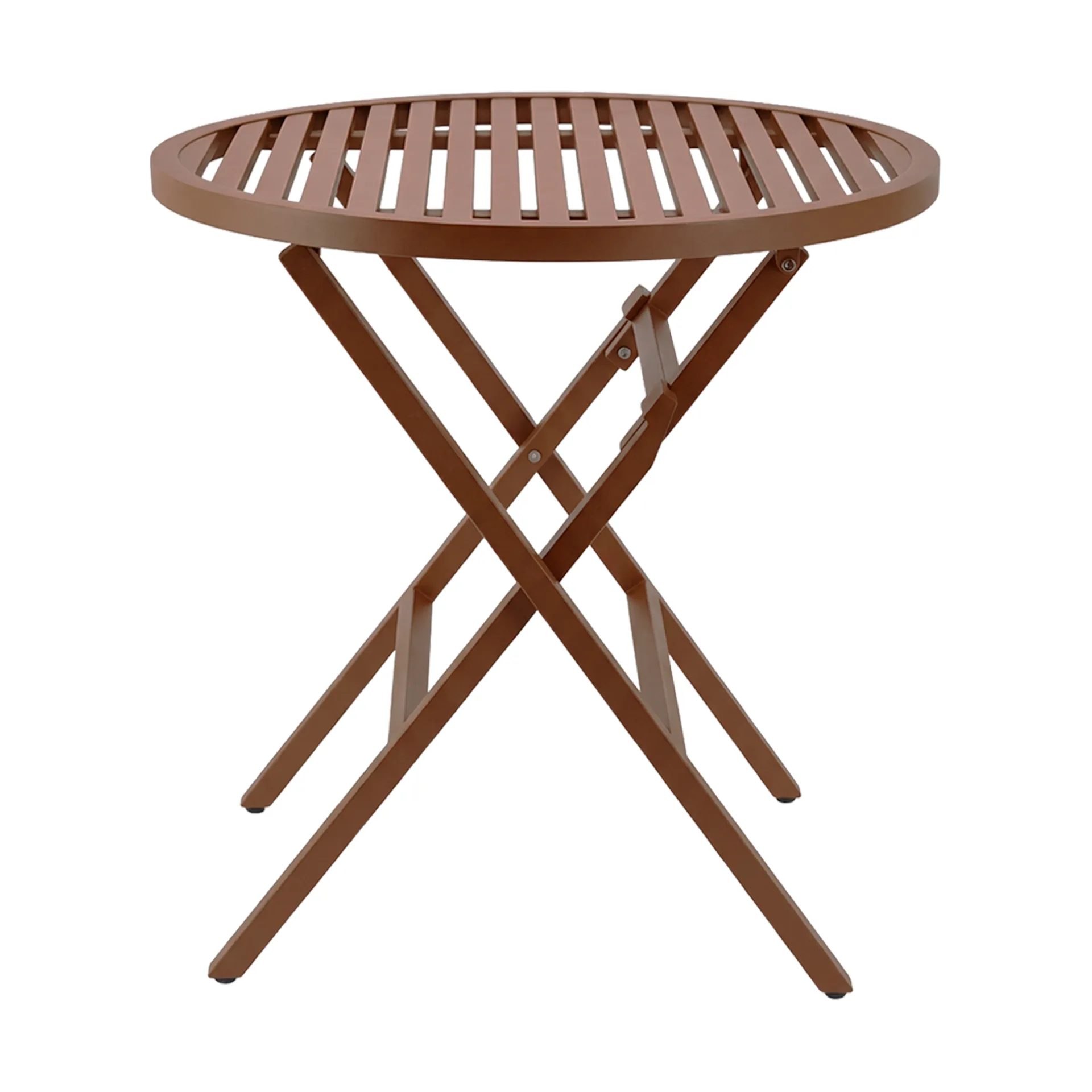 Table de café Verona, Burnt red, Ø72 cm 1898