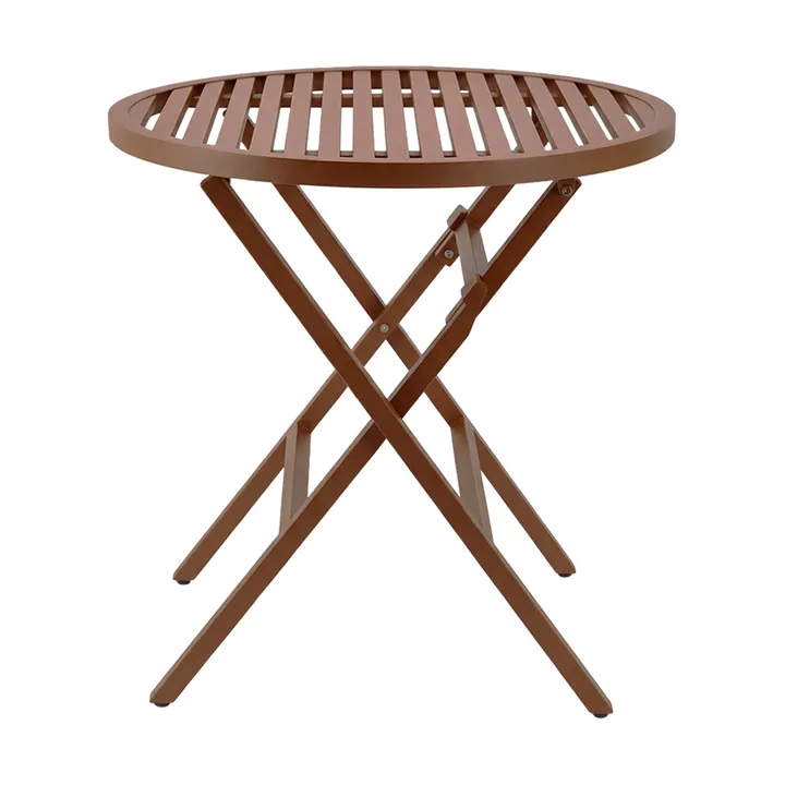 Table de café Verona - Burnt red, Ø72 cm - 1898