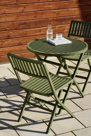 Table de café Verona - Moss green, Ø72 cm - 1898