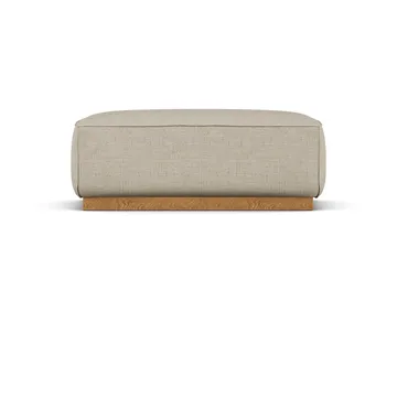 Tabouret Bergsdal - Bern beige 0341-Frêne teinté chêne - 1898