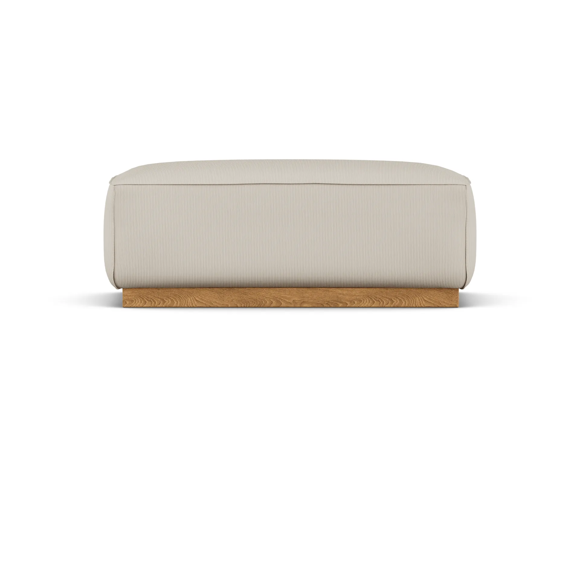 Tabouret Bergsdal, Jump beige 1956-Frêne teinté chêne 1898