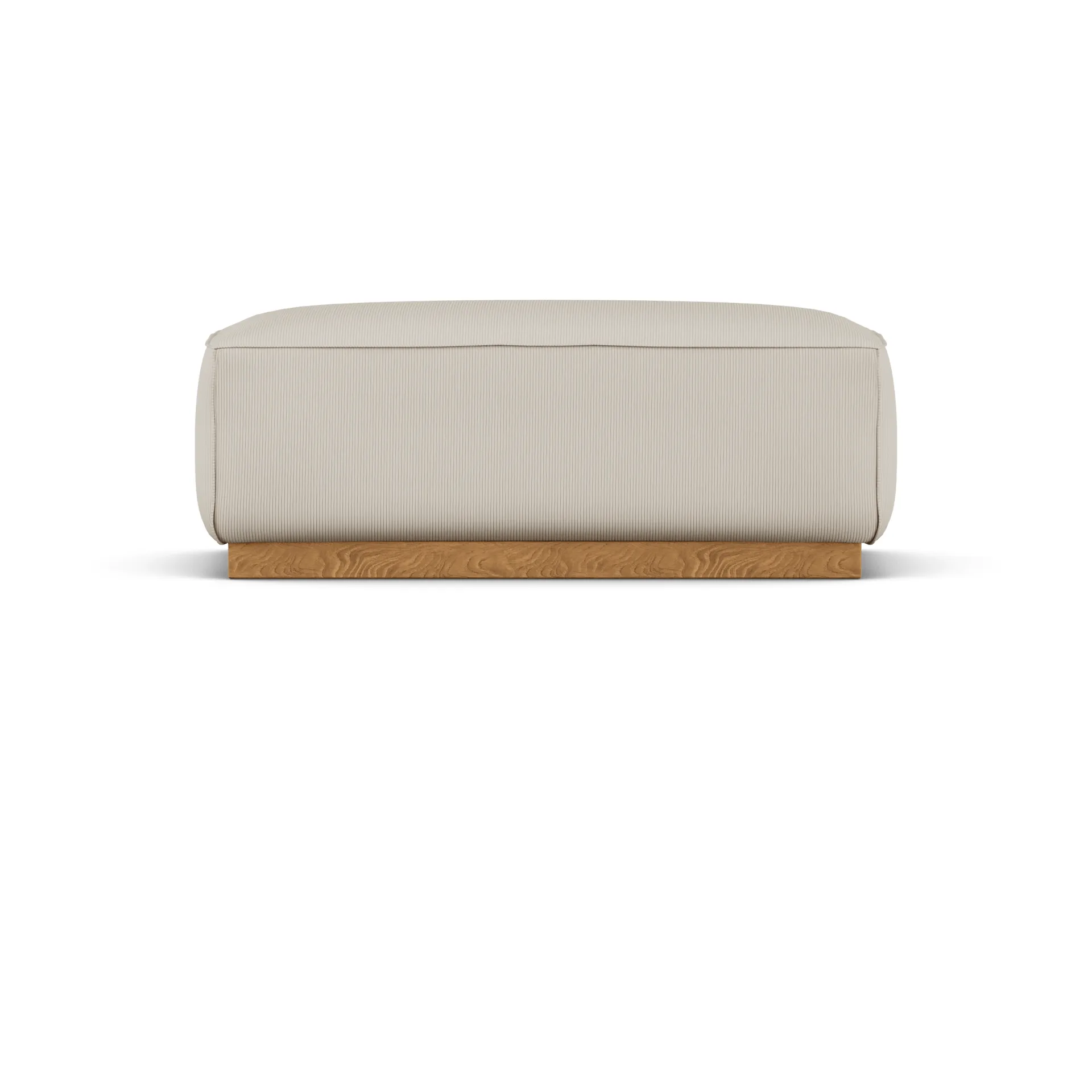 Tabouret Bergsdal, Jump beige 1956-Frêne teinté chêne 1898