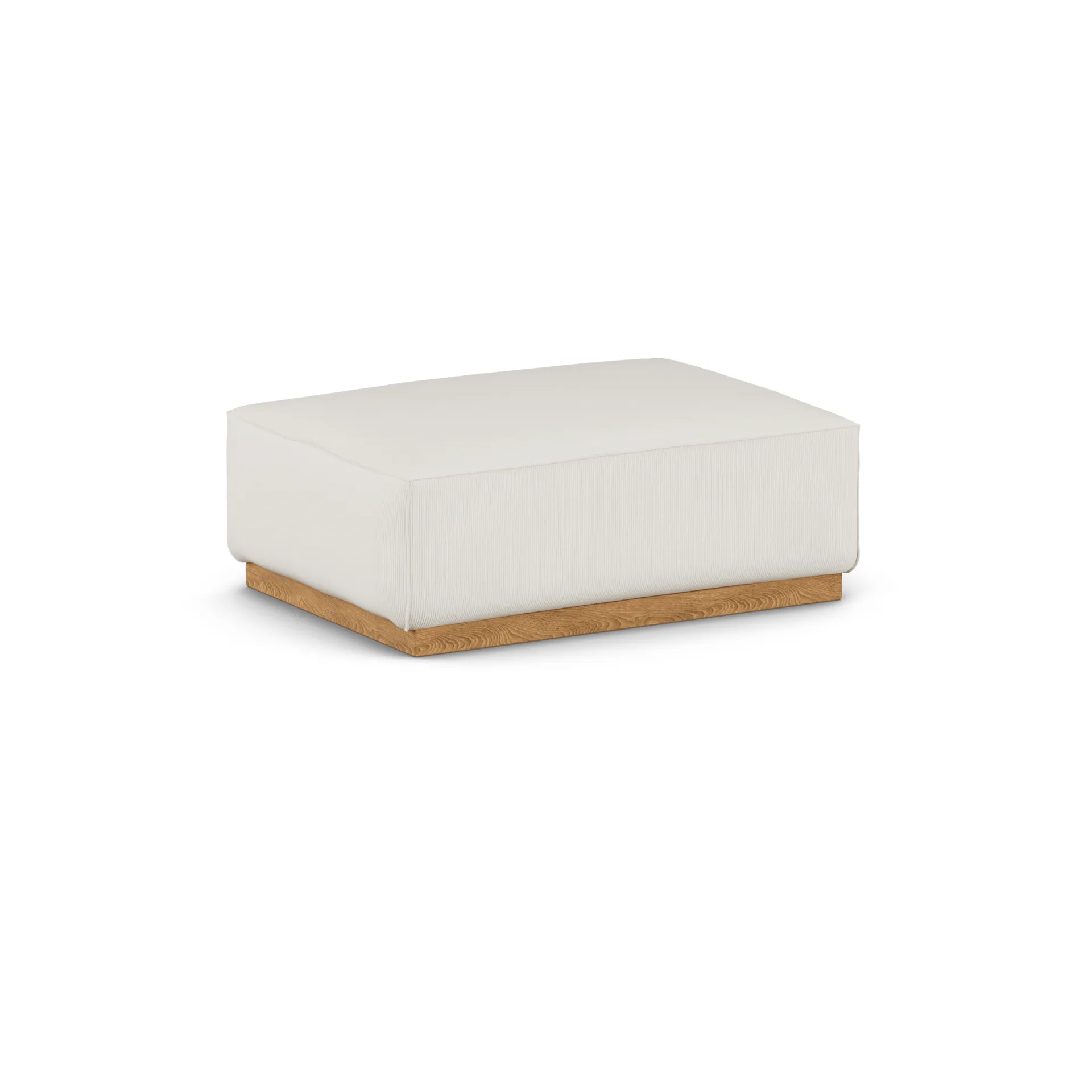 Tabouret Bergsdal, Jump offwhite 1954-Frêne teinté chêne 1898