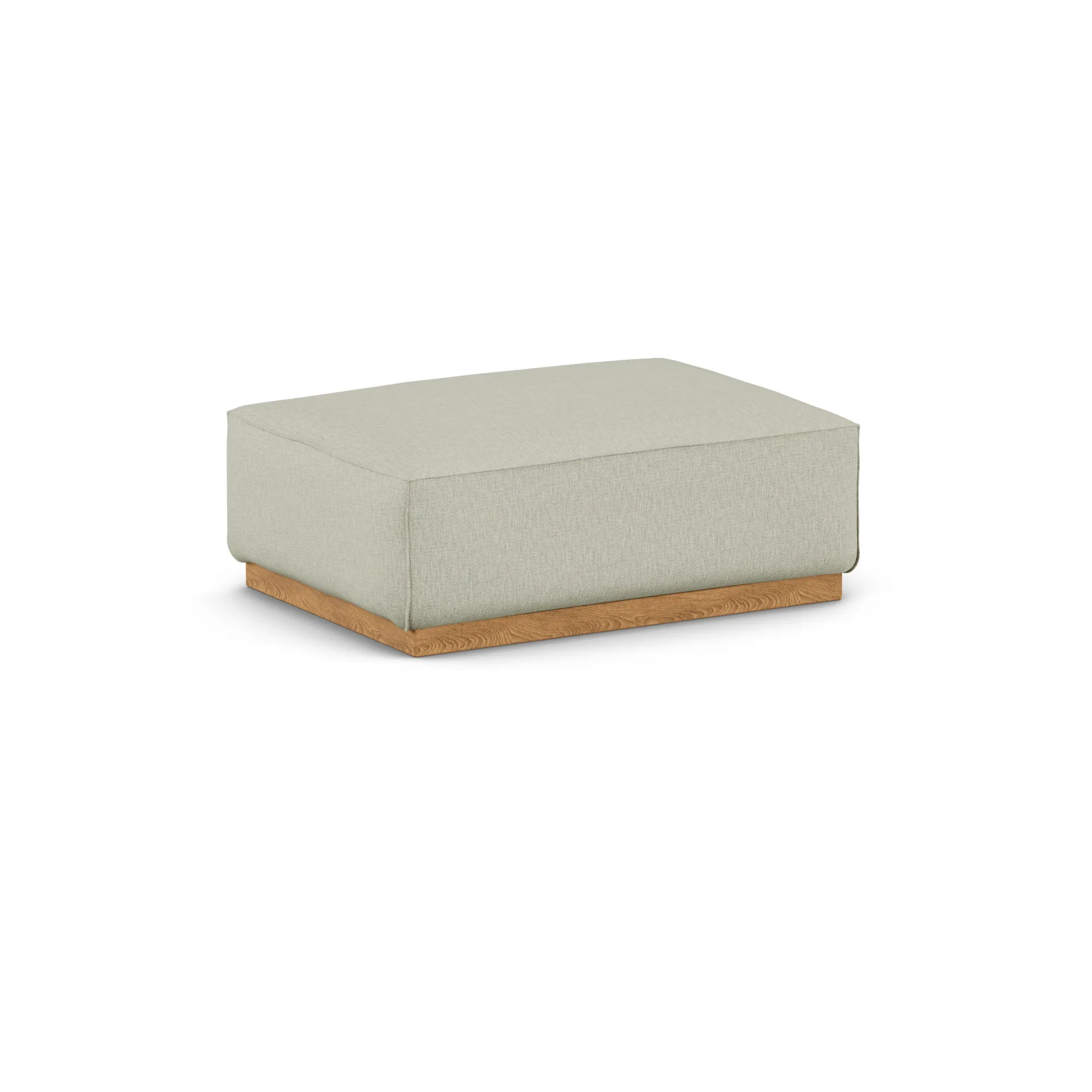 Tabouret Bergsdal, Luisa beige 3981-Frêne teinté chêne 1898
