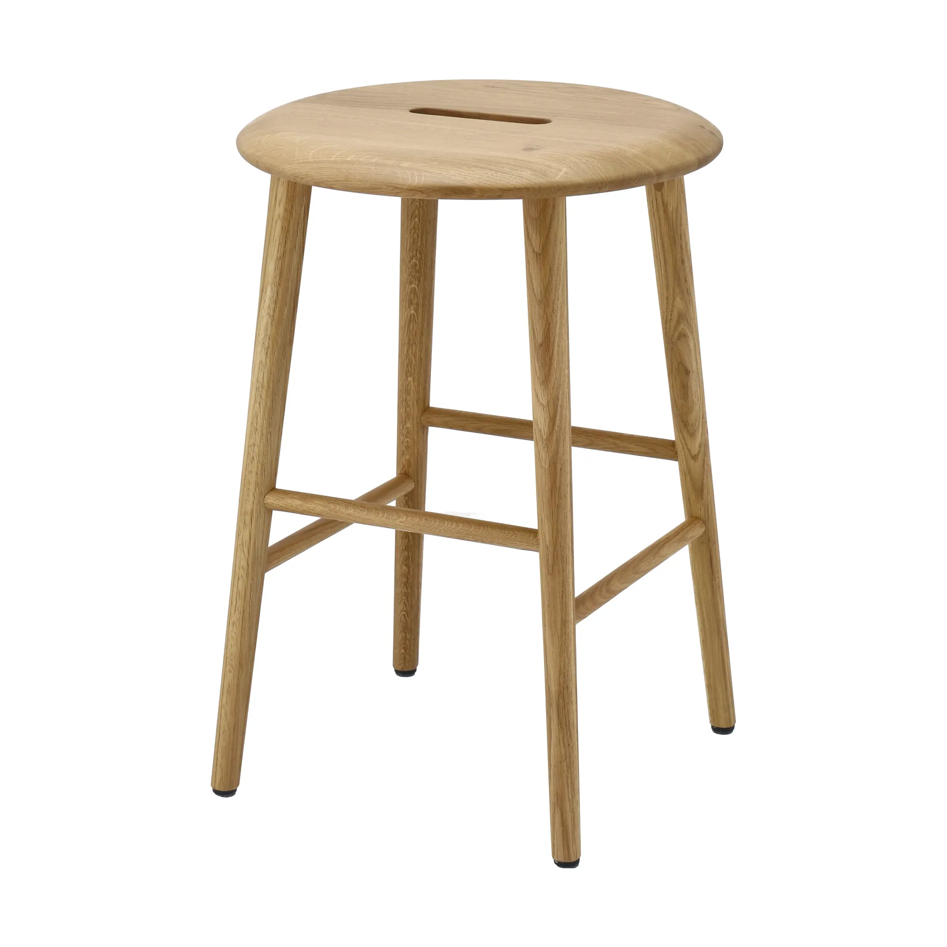 Tabouret Norrabo 45 cm, Chêne laqué naturel 1898