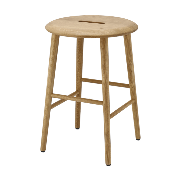 Tabouret Norrabo 45 cm - Chêne laqué naturel - 1898
