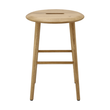 Tabouret Norrabo 45 cm - Chêne laqué naturel - 1898