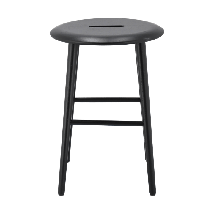Tabouret Norrabo 45 cm, Chêne laqué noir 1898