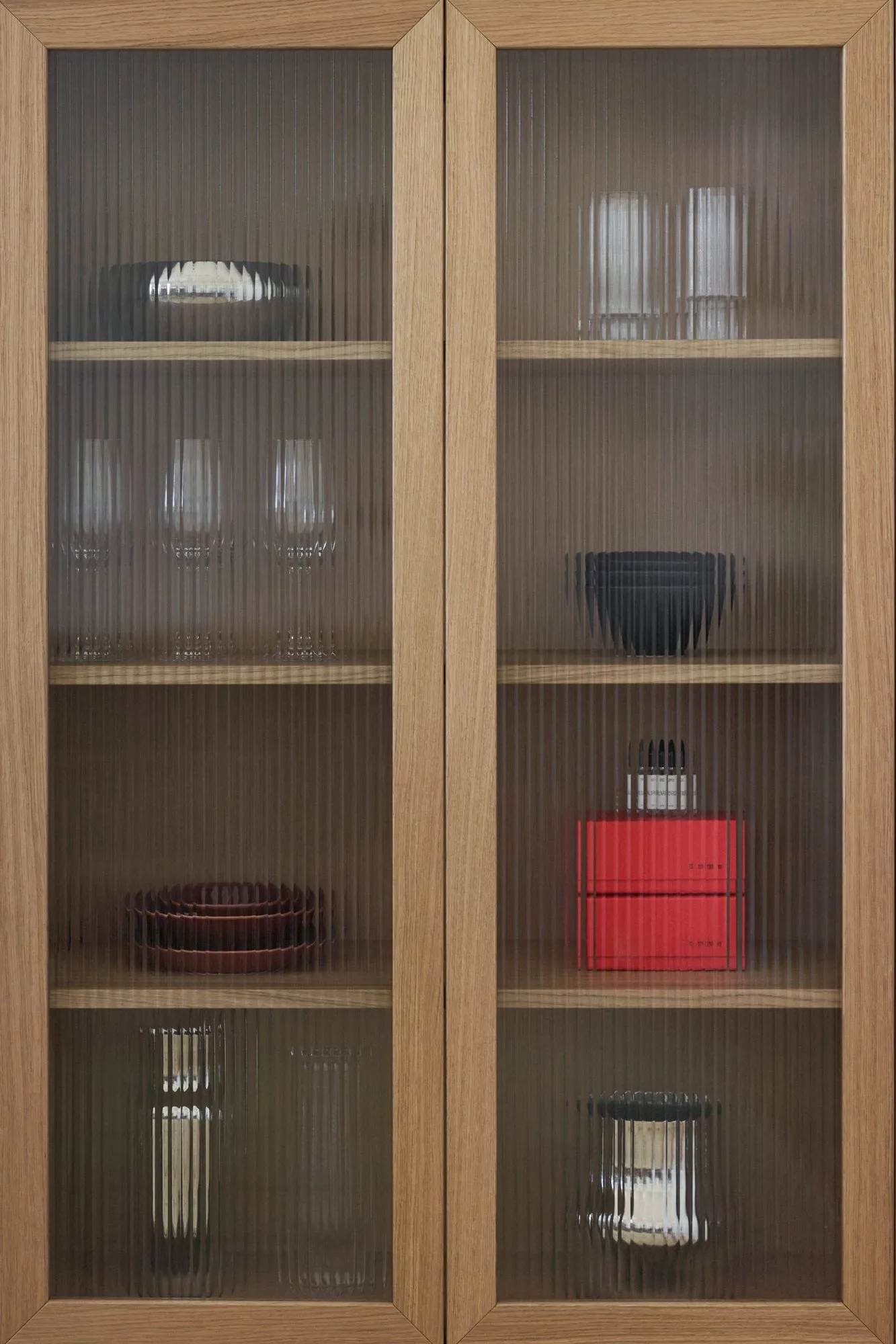 Vitrine Lid , Chêne pigmenté blanc 1898