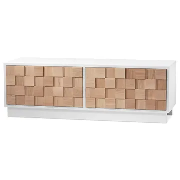 Banc multimédia Collect 2016 - Chêne huilé blanc-blanc - A2