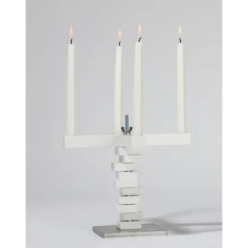 Bougeoir Spin - blanc - A2
