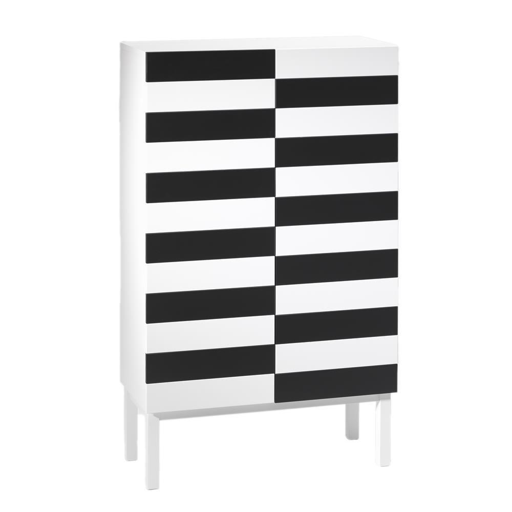 A2 Buffet NO 24 Noir-blanc | Design Scandinave | Vitrines & présentoirs | Noir