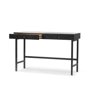 Bureau Mind - Chêne teinté noir, 118x74x44 cm - A2