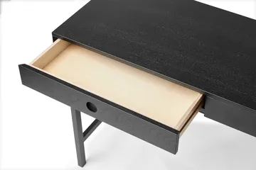 Bureau Mind - Chêne teinté noir, 118x74x44 cm - A2