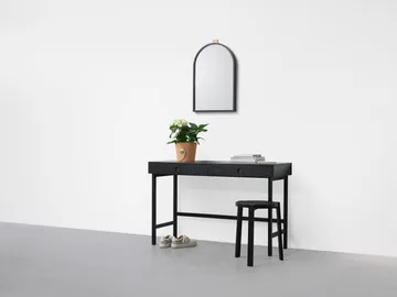 Bureau Mind - Chêne teinté noir, 118x74x44 cm - A2