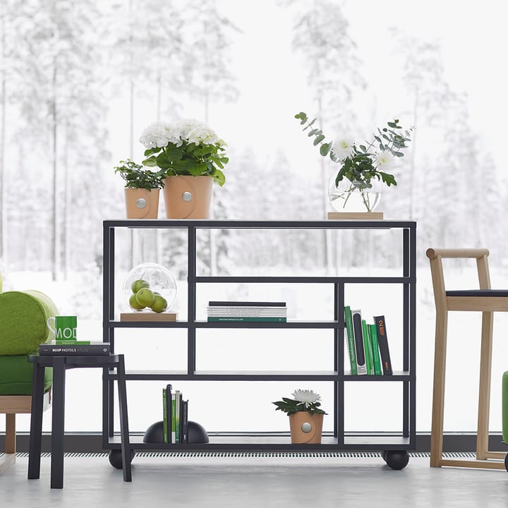 Décoration Space, chêne lasuré vert, verre A2