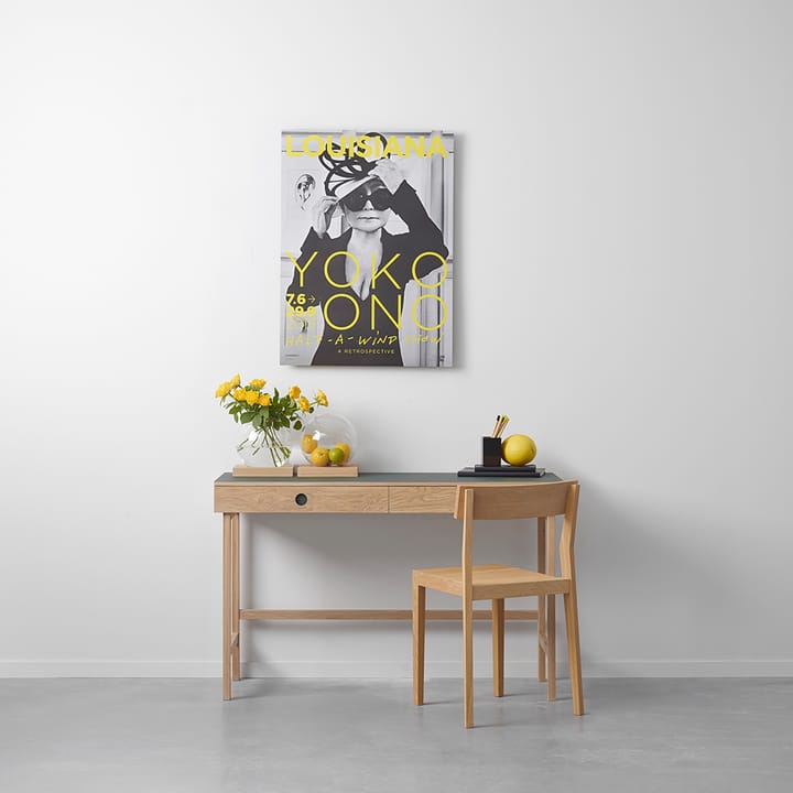 Décoration Space, chêne lasuré vert, verre A2