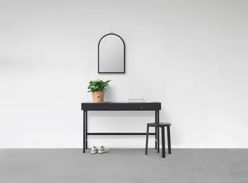 Miroir mural Echo - Noir, 43x63 cm - A2