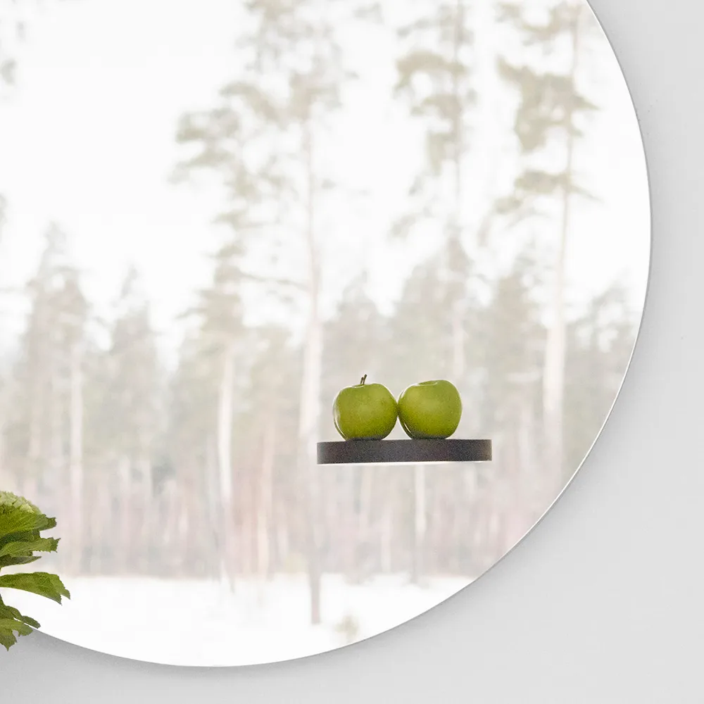 Miroir You, chêne huilé blanc A2