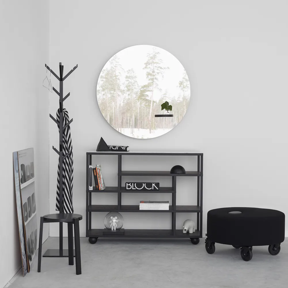 Miroir You, chêne huilé blanc A2