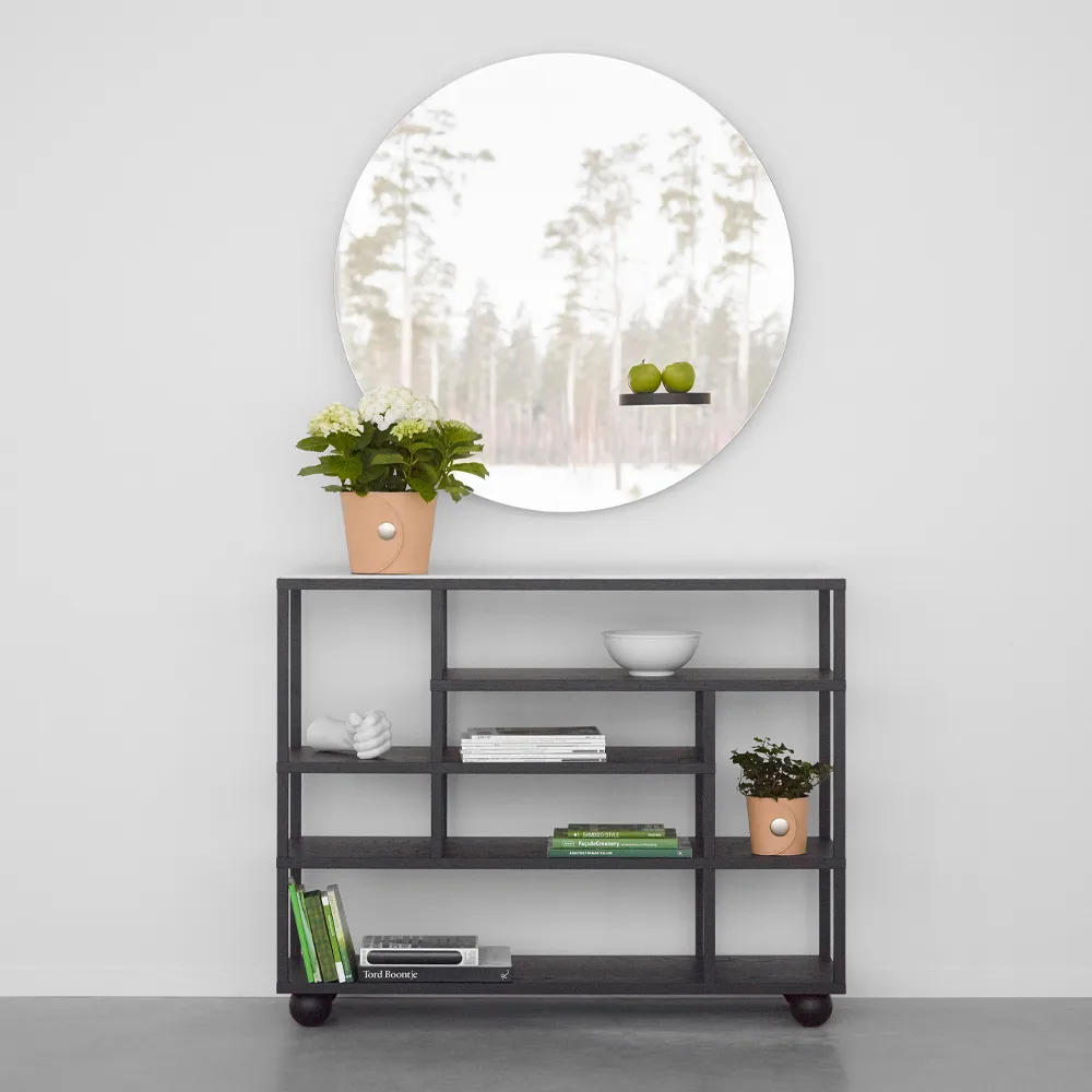 Pot Hug, Marron clair, h17 cm ø20 cm A2