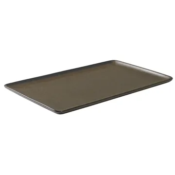 Assiette 31,5 x 20 cm Raw - Metallic brown - Aida