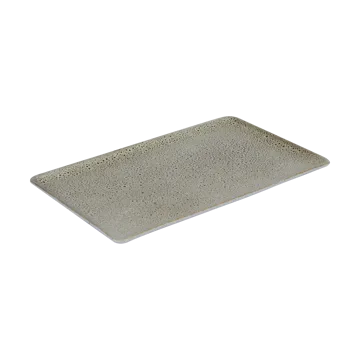 Assiette 31,5 x 20 cm Raw - Sandy beige - Aida