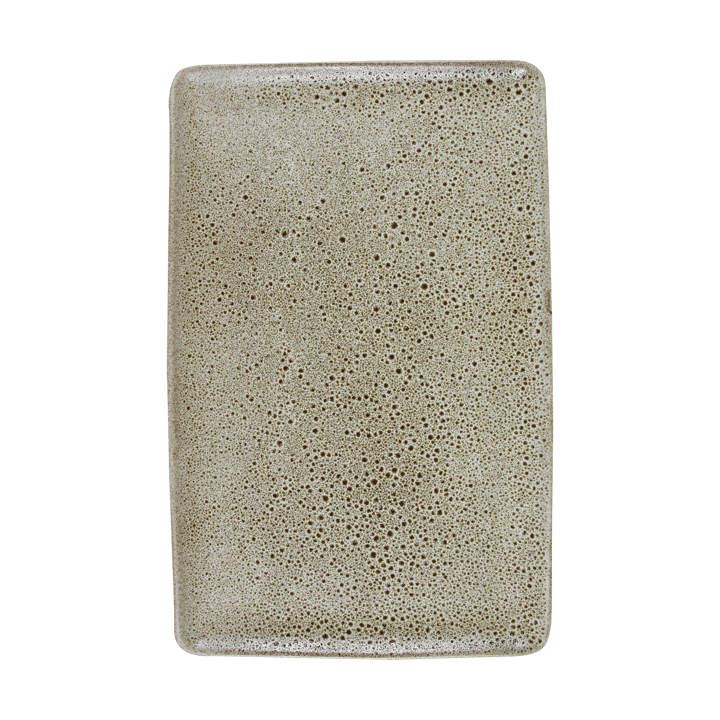 Assiette 31,5 x 20 cm Raw, Sandy beige Aida