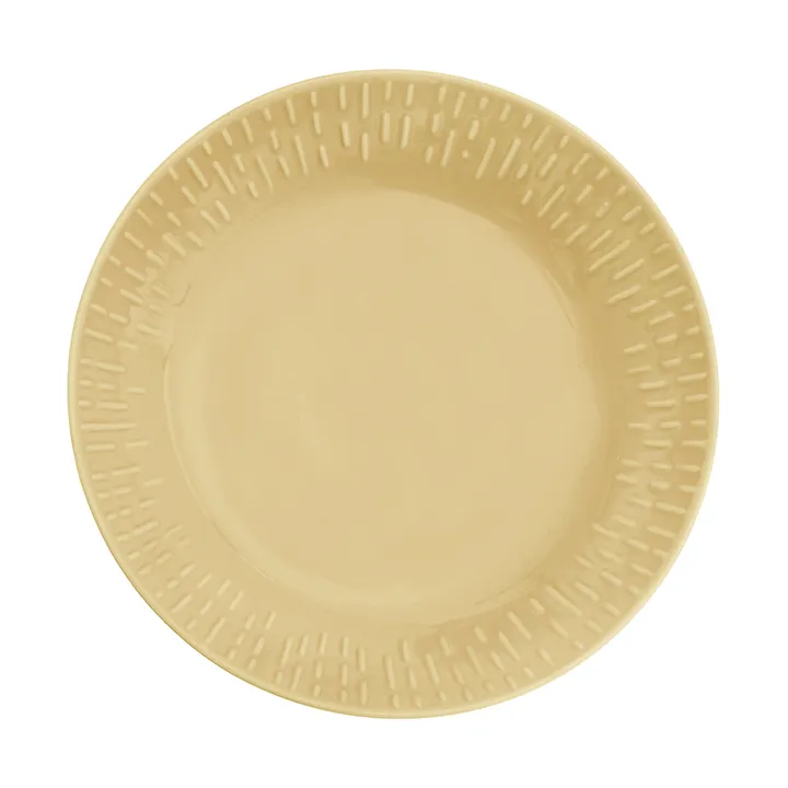 Assiette à pâtes Confetti - Mustard, Ø23 cm - Aida