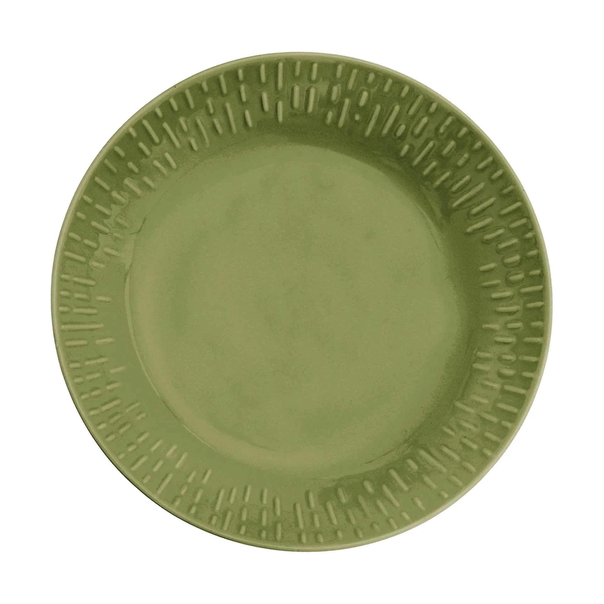 Assiette à pâtes Confetti, Olive, Ø23 cm Aida