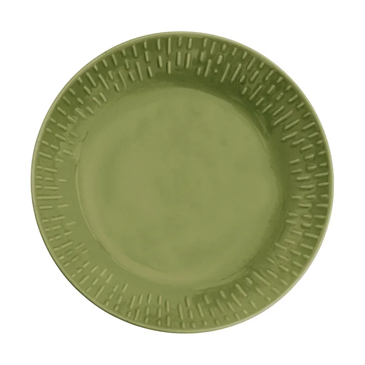Assiette à pâtes Confetti - Olive, Ø23 cm - Aida