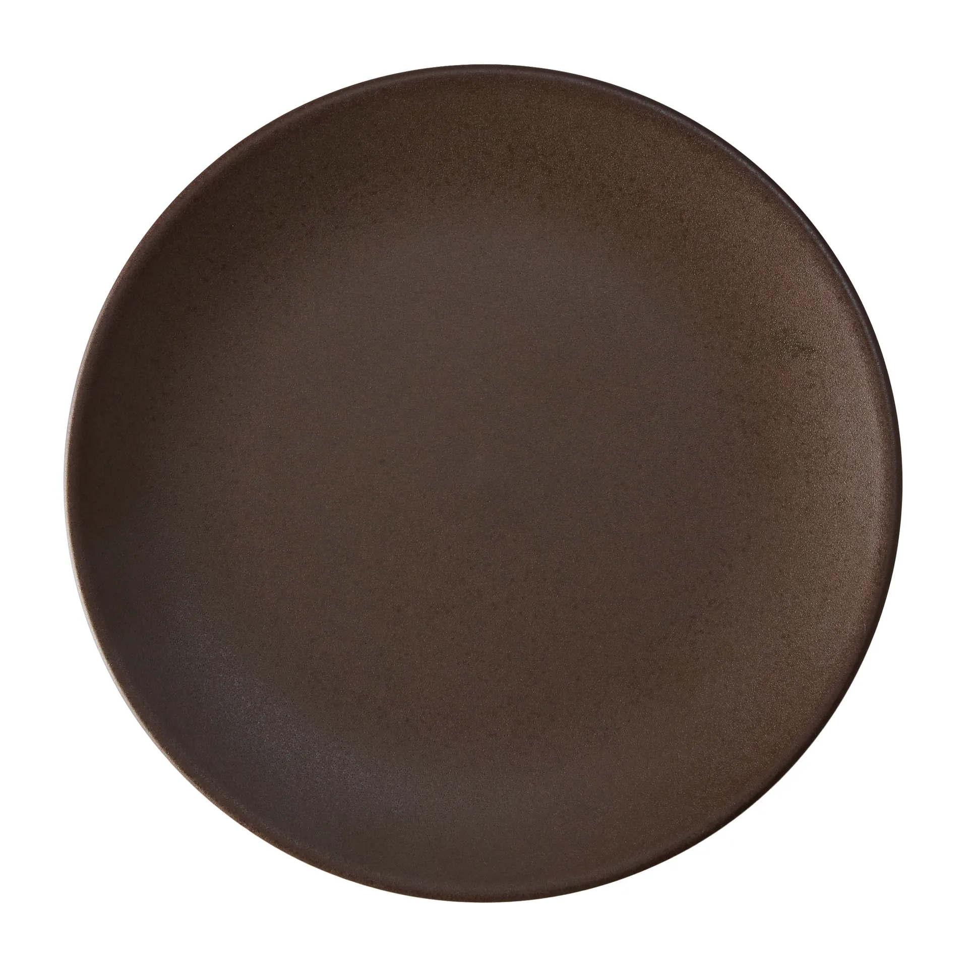 Assiette Ceramic Workshop Ø26 cm, Chestnut-matte brown Aida
