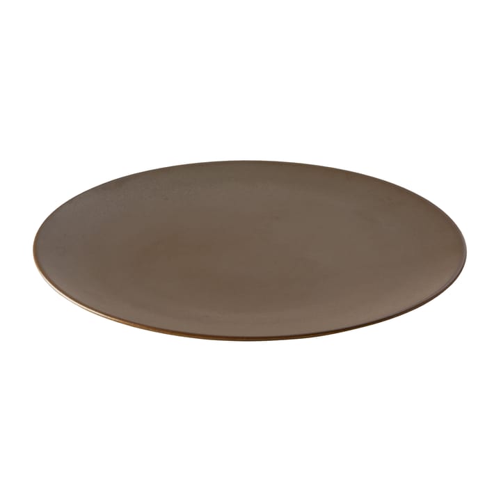 Assiette Ceramic Workshop Ø26 cm - Chestnut-matte brown - Aida