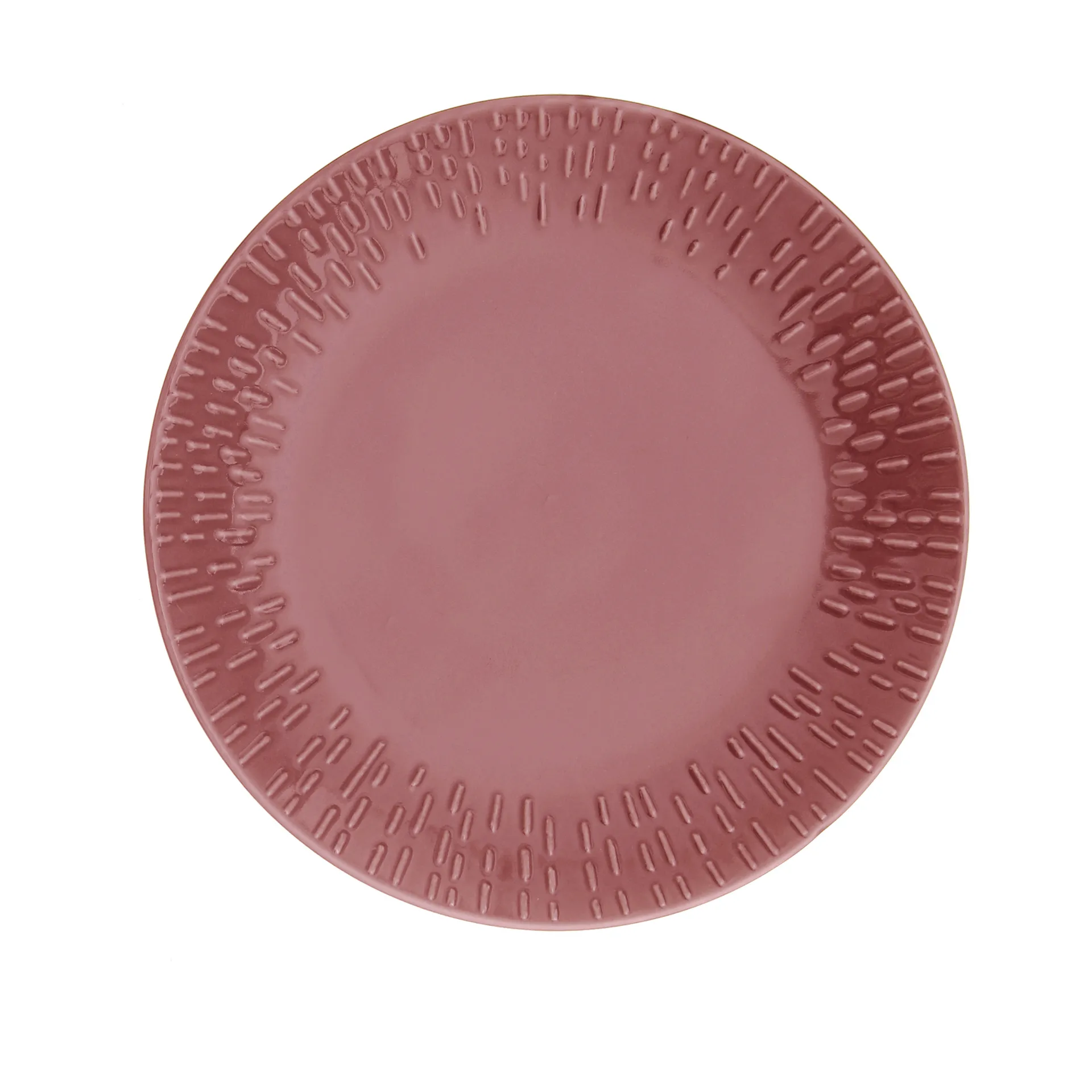 Assiette Confetti, Bordeaux, Ø21 cm Aida