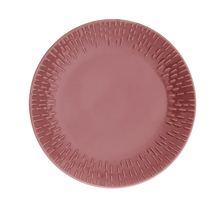 Assiette Confetti - Bordeaux, Ø21 cm - Aida