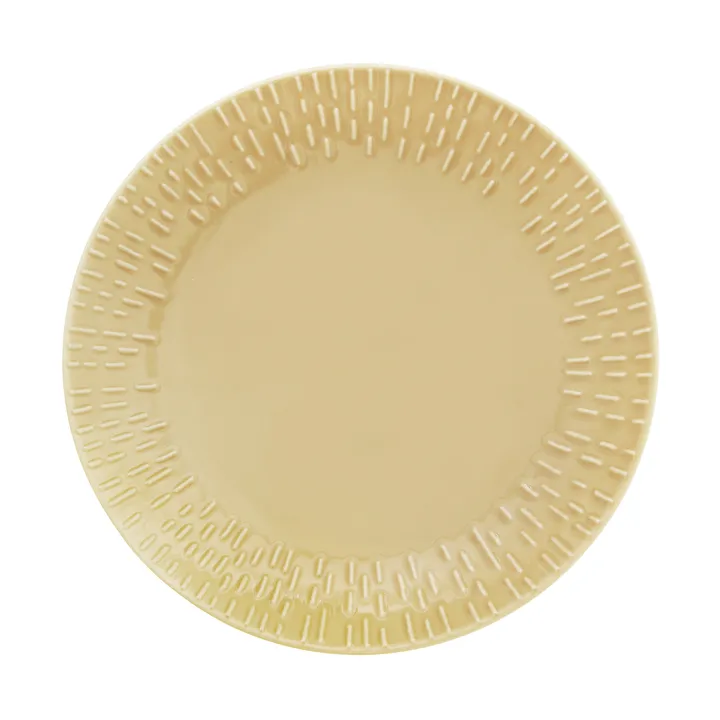 Assiette Confetti - Mustard, Ø21 cm - Aida