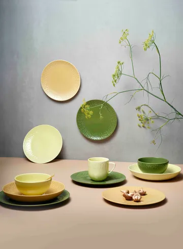 Assiette Confetti - Mustard, Ø21 cm - Aida