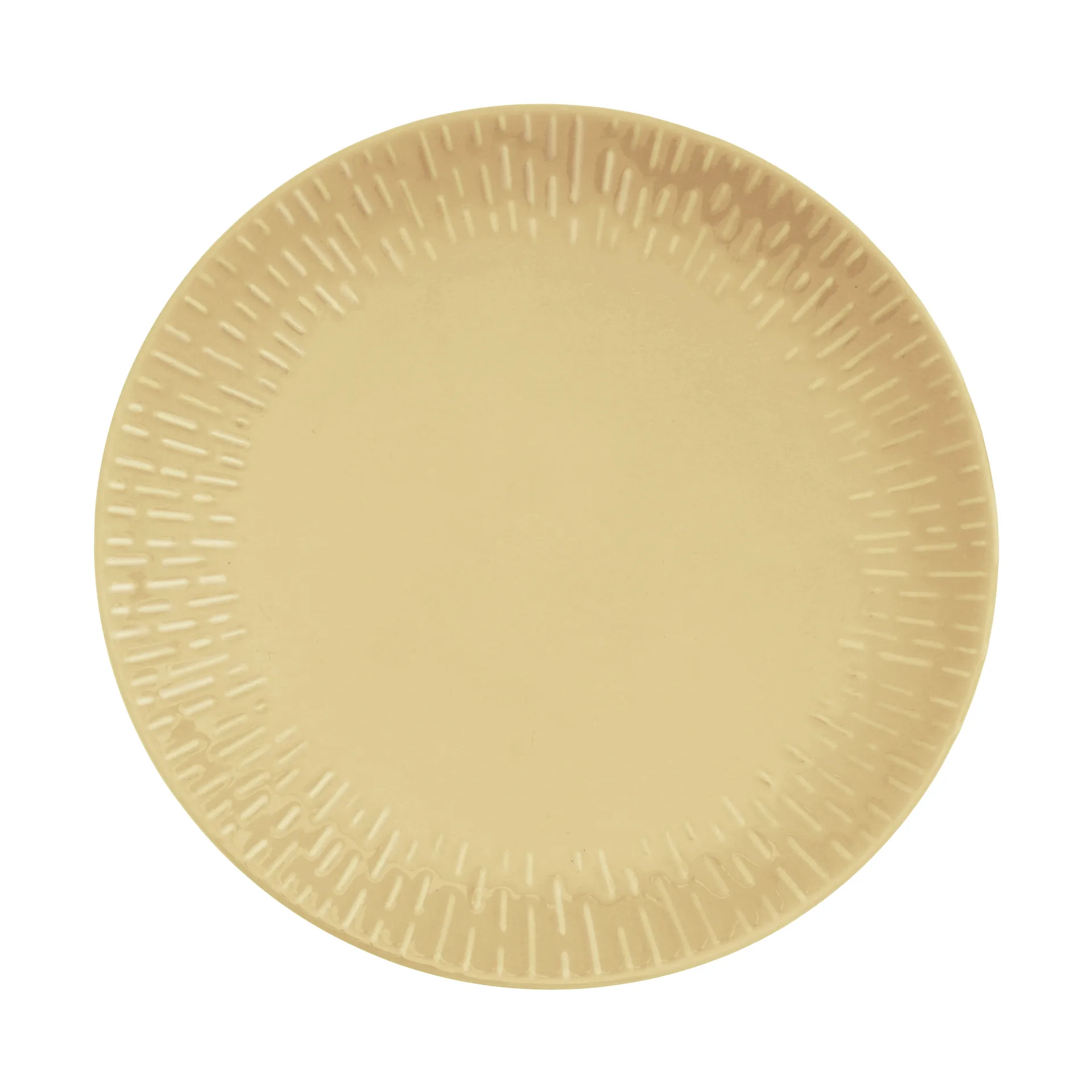 Assiette Confetti, Mustard, Ø27,5 cm Aida