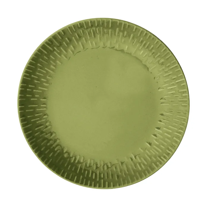 Assiette Confetti - Olive, Ø24 cm - Aida