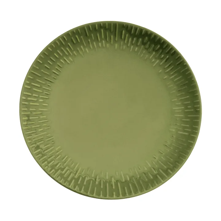 Assiette Confetti - Olive, Ø27,5 cm - Aida