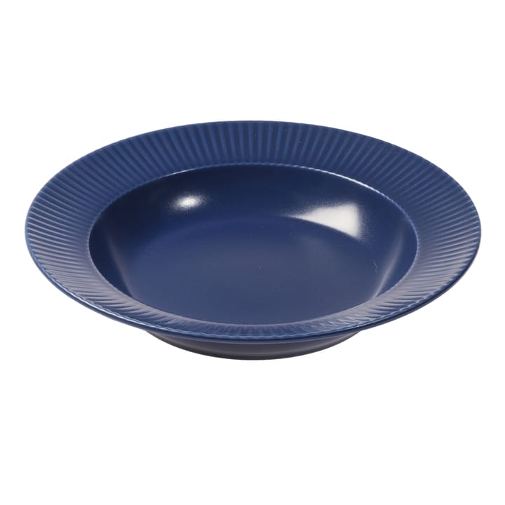 Assiette creuse Groovy Ø 23 cm - Bleu - Aida