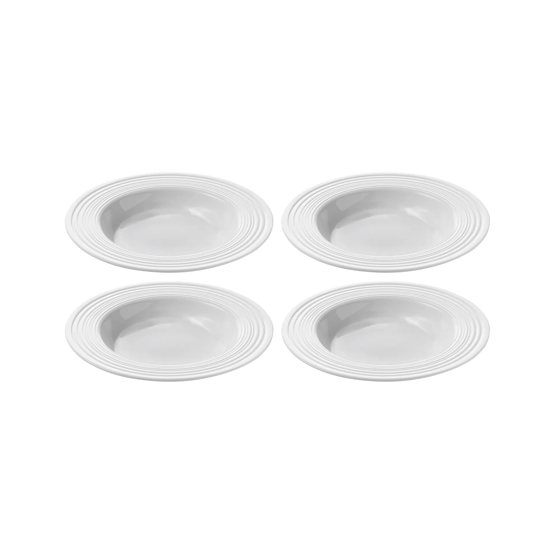 Assiette creuse Passion lot de 4, Ø 23 cm Aida