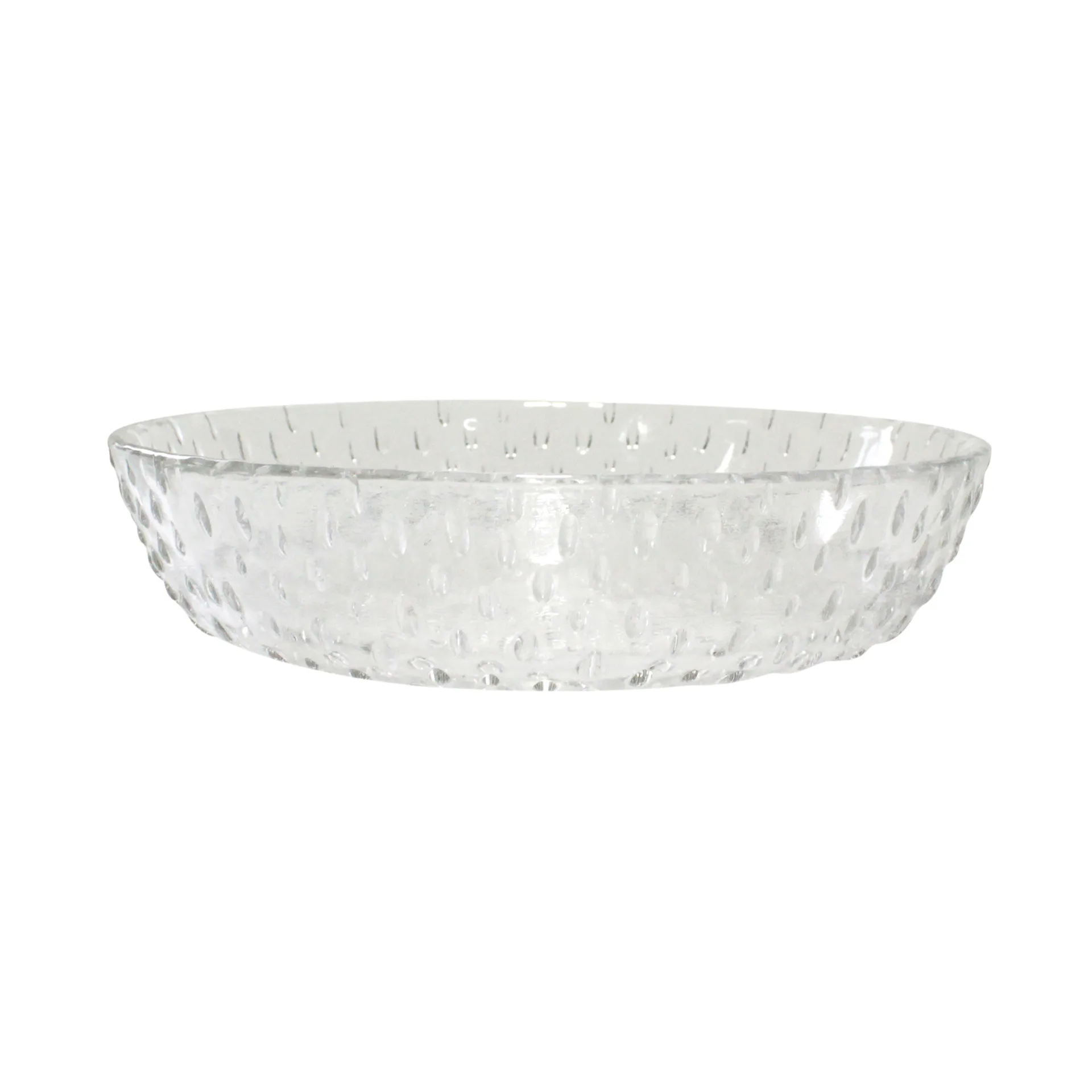 Assiette creuse Raw verre Ø16 cm, Clair Aida
