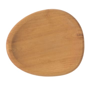 Assiette de fête Raw 13x11,4 cm lot de 2 - Bois - Aida