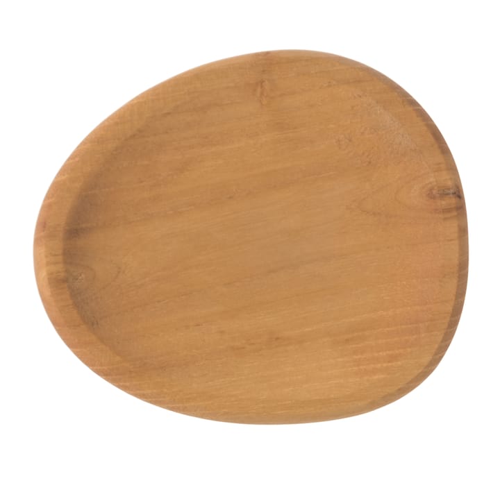 Assiette de fête Raw 13x11,4 cm lot de 2 - Bois - Aida