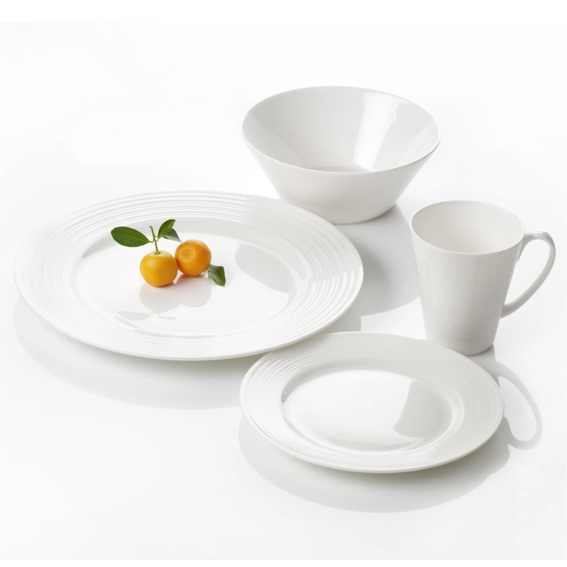 Assiette Passion lot de 4, Ø 23 cm Aida