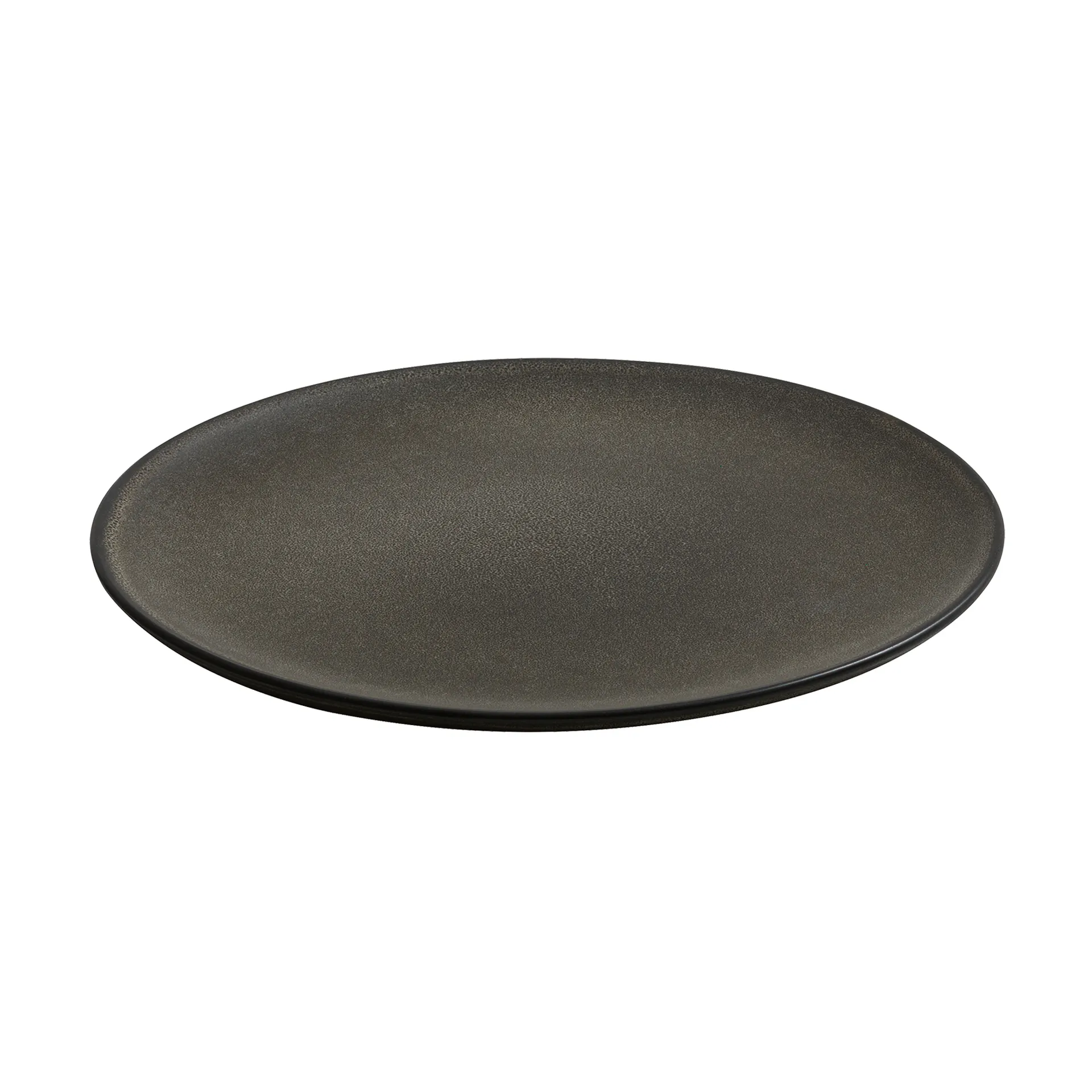 Assiette Raw Ø20 cm, Forest brown Aida
